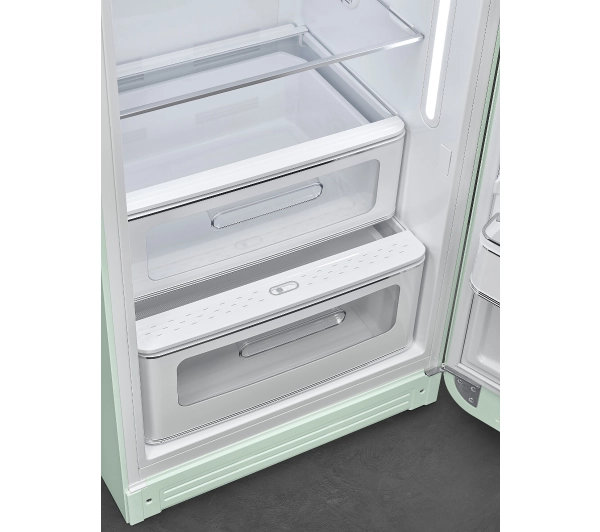 Smeg FAB28RPG6 Chłodziarka No Frost 153cm Pastelowy zielony - Kup na Raty - RRSO 0%