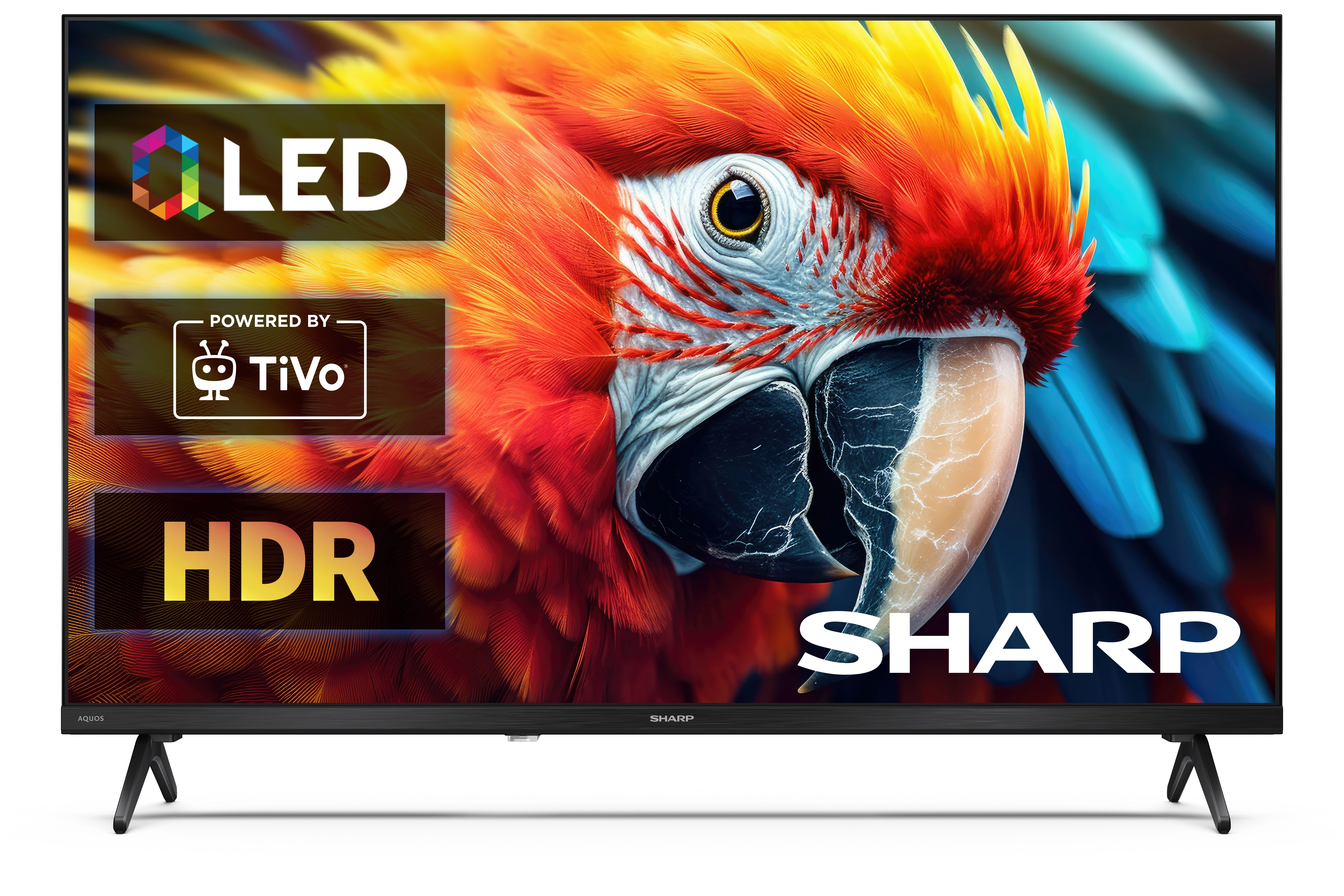 Telewizor Sharp 32HE3745E 32" HD Redy QLED TiVo Smart TV DVB-T2