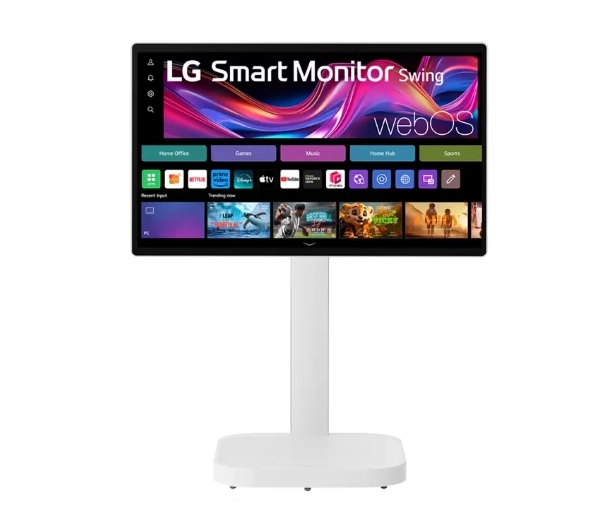 LG Smart Monitor Swing 32U889SA 31,5" 4K IPS 60Hz 5ms Dotykowy Podstawa na kółkach - Kup na Raty - RRSO 0%
