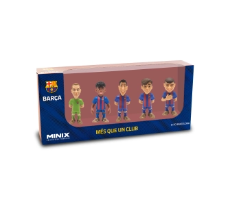 Figurka Minix FC Barcelona V2 5-pak