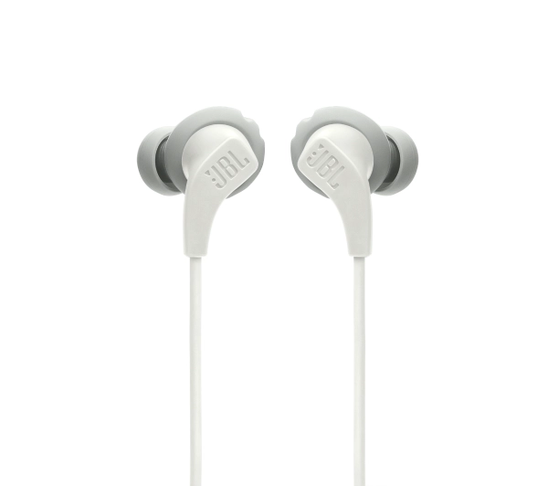 JBL Endurance Run 2 Wired White Dokanałowe Mikrofon Biały