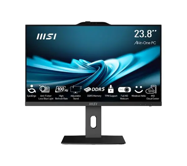 MSI Pro AP242P 14M-892XEU i5-14400 23,8" 16GB RAM 500GB Dysk SSD Czarny - Kup na Raty - RRSO 0%