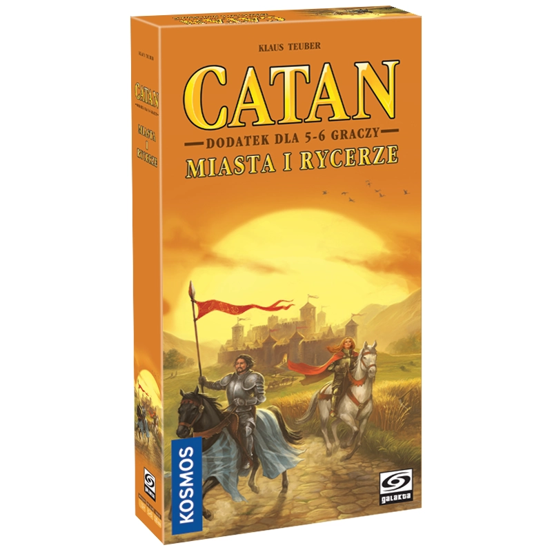 Rozszerzenie do gry Catan Miasta i Rycerze - Dodatek dla 5-6 graczy