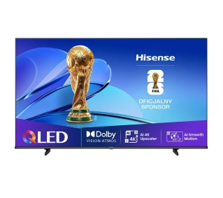 Hisense 50E7Q  50" QLED 4K Smart TV Funkcje AI Dolby Vision Dolby Atmos HDMI 2.1 DVB-T2 - Kup na Raty - RRSO 0%