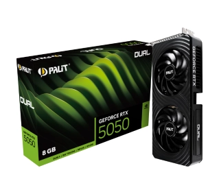 Palit GeForce RTX 5050 Dual 8GB GDDR6 128bit DLSS 4 - Kup na Raty - RRSO 0%