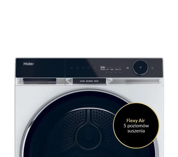 Haier X11 HD90-BQ397U1-S Funkcje AI 67cm 9kg Zdalne sterowanie - Kup na Raty - RRSO 0%
