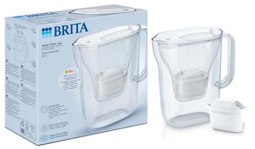 Dzbanek filtrujący Brita Style Essential 2,4l 1 wkład Biały