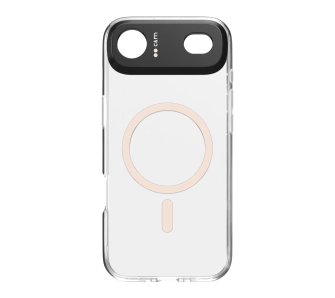 Etui case&me Magcolor do iPhone 17 Air Przeźroczysto-różowy