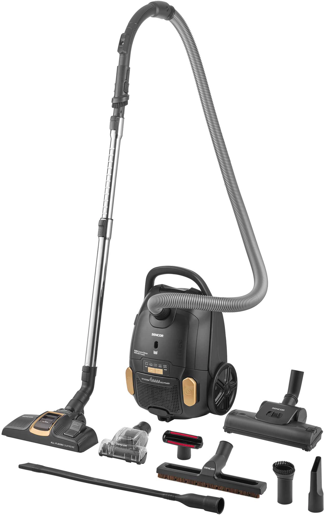 Odkurzacz Sencor SVC 8330BK 800W Turboszczotka Mini turboszczotka