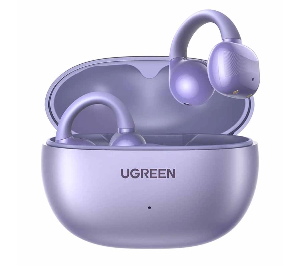 UGREEN HiTune S3 WS209 Konstrukcja klipsa Przewodnictwo powietrzne Bluetooth 5.4 Funkcje AI Fioletowy