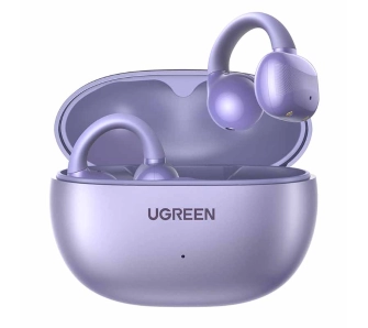 Słuchawki bezprzewodowe UGREEN HiTune S3 WS209 Konstrukcja klipsa Przewodnictwo powietrzne Bluetooth 5.4 Funkcje AI Fioletowy