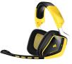 Słuchawki bezprzewodowe z mikrofonem Corsair VOID Wireless Dolby 7.1 RGB Gaming Headset Special Edition Yellowjacket CA-9011135-EU