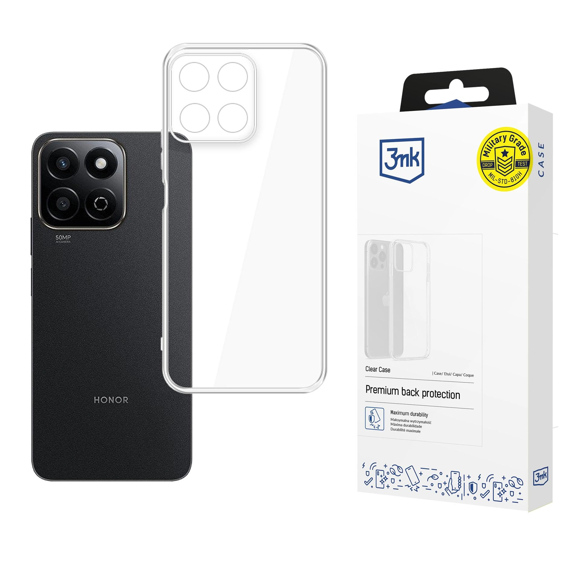Etui 3mk Clear Case do Honor 200 Smart
