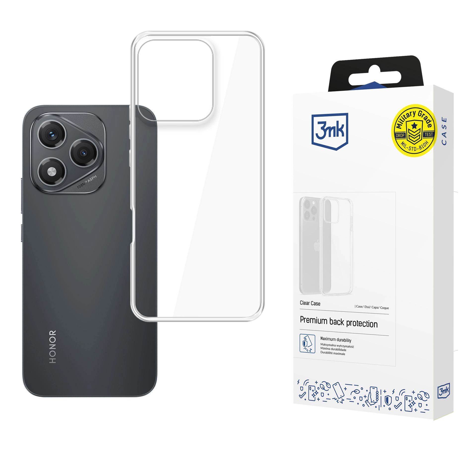 Etui 3mk Clear Case do Honor 400 Lite