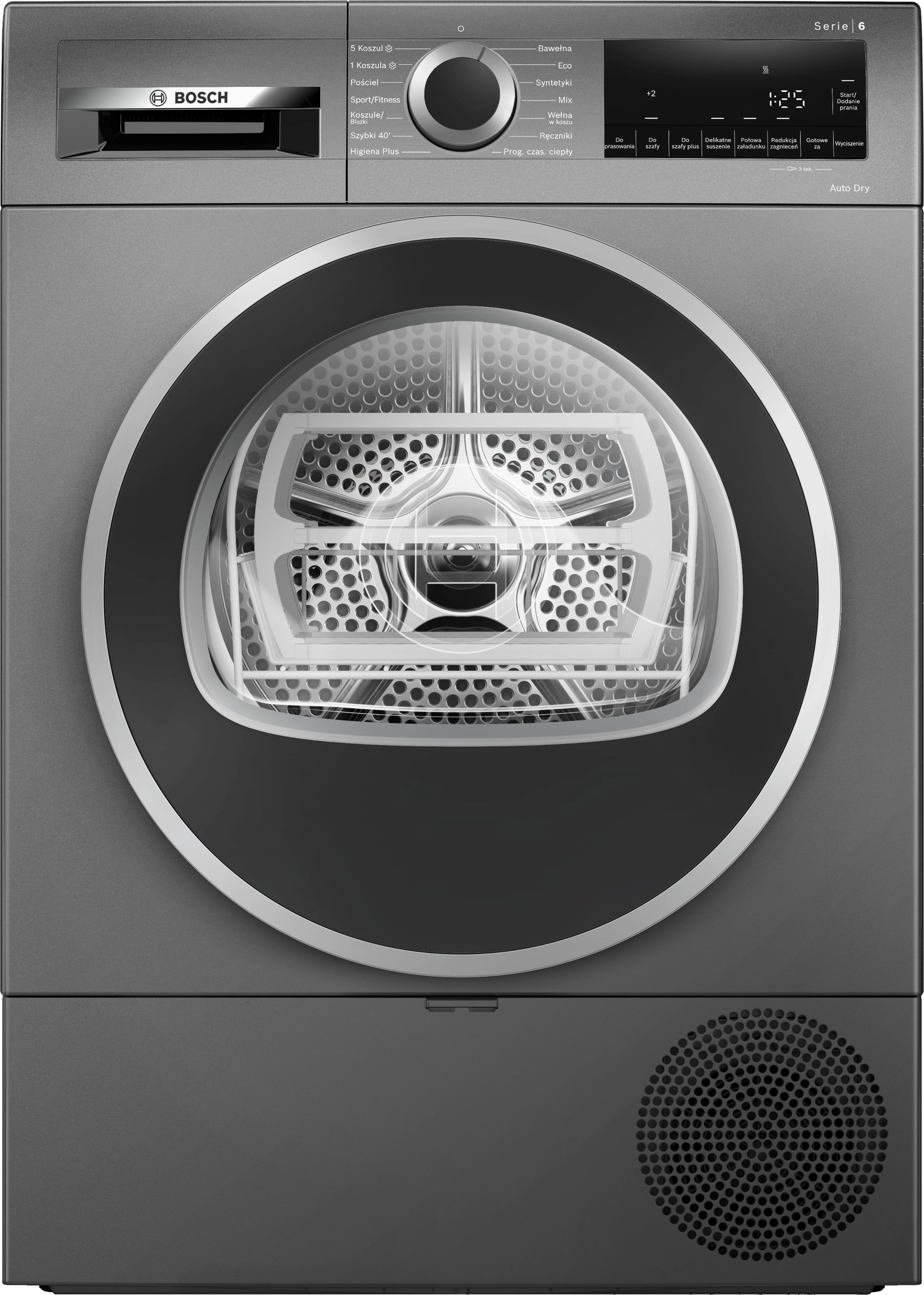 Suszarka Bosch WQG243DRPL 61,3cm 9kg