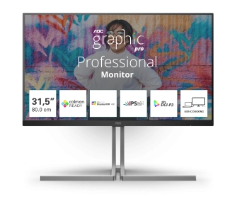 Monitor AOC U32U3CV  31,5" 4K Nano IPS 60Hz 4ms