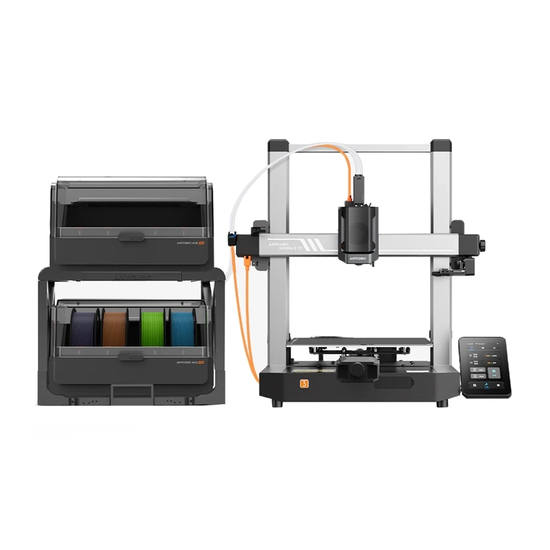 Drukarka 3D Anycubic Kobra 3 V2 Combo Szary