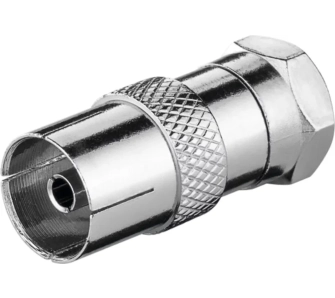 Adapter antenowy TechniSat Adapter F - gniazdo TV [76-4991-00}