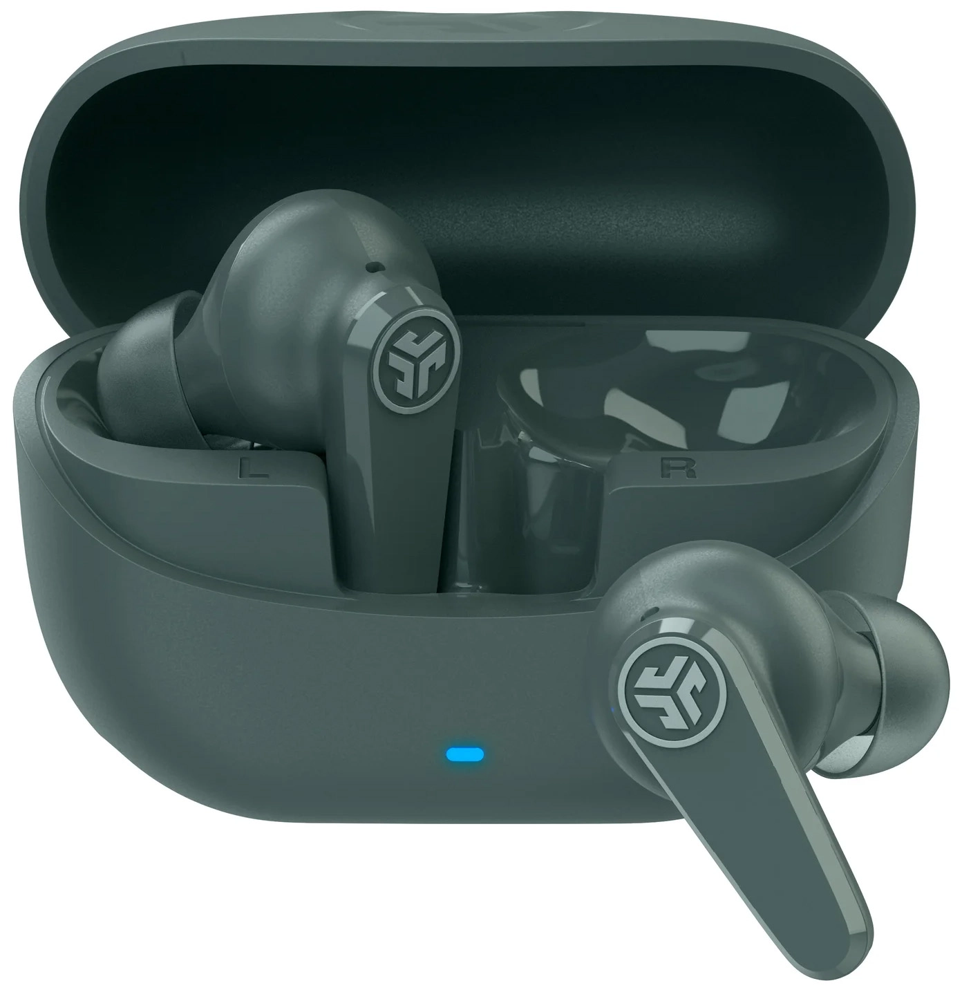 Słuchawki bezprzewodowe JLab GO Pods ANC Dokanałowe Bluetooth 5.4 Zielony