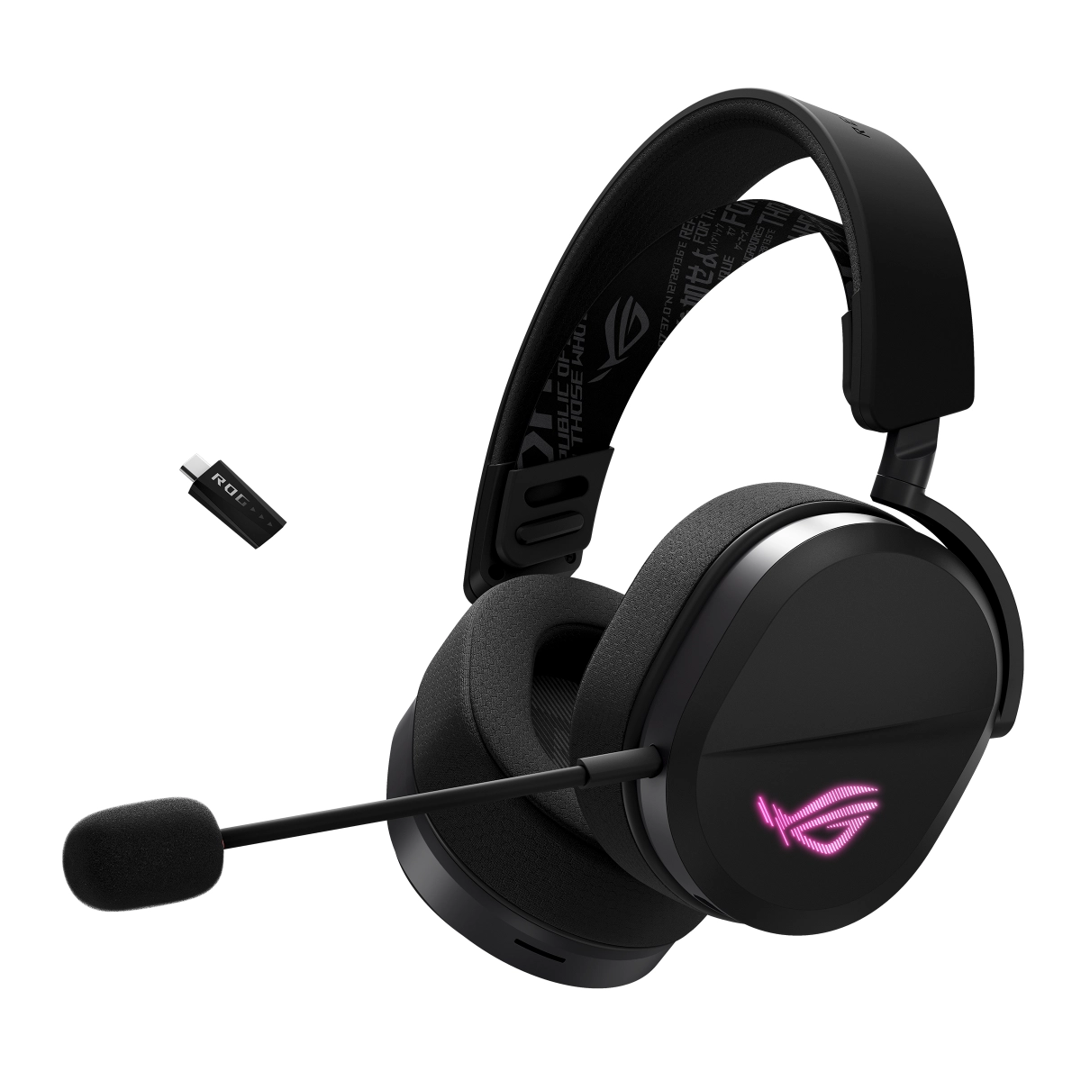 Słuchawki bezprzewodowe z mikrofonem ASUS ROG Pelta Nauszne Czarny