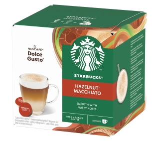 Starbucks Nescafe Dolce Gusto Hazelnut Macchiato 12szt.