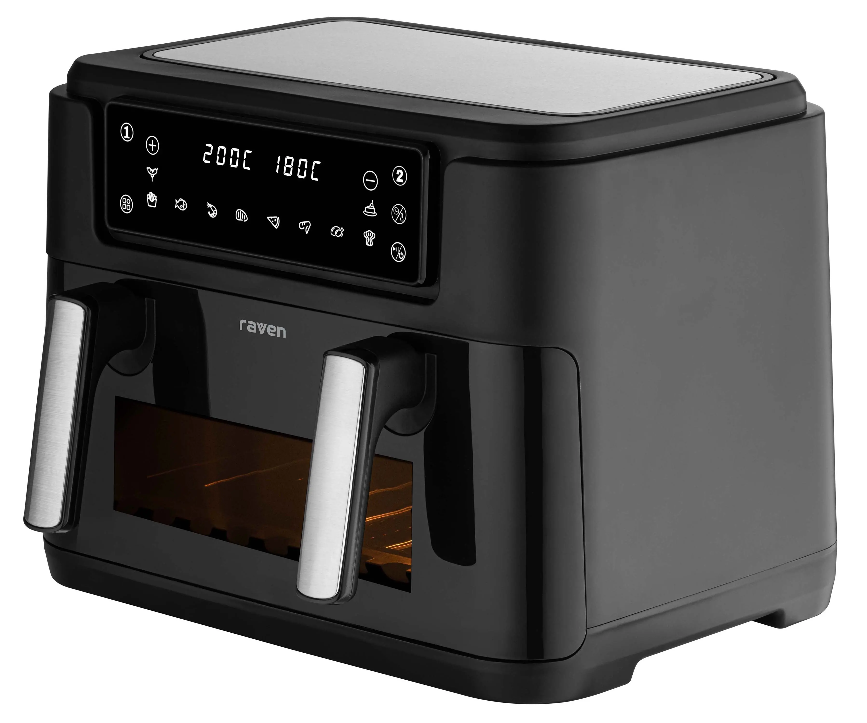 Air fryer Raven EFN007X Frytkownica niskotłuszczowa 2400W 10l