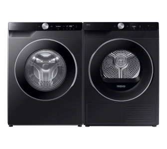 Zestaw Samsung pralka WW90DG6U25LB 9kg 1400obr/min + suszarka DV90DG6845LB Optimal Dry AI Control 60cm 9kg
