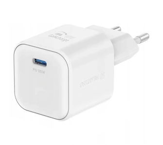 Ładowarka sieciowa Swissten 22070240 GaN 1x USB-C - Lightning 35W Power Delivery Biały