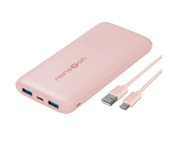 Powerbank Reinston EPB1CAA20R 10000mAh PD 20W Różowy