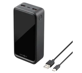 Powerbank Reinston 30000mAh PD 65W Czarny