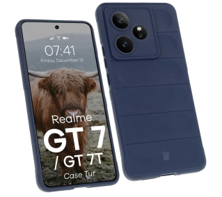 Bizon Tur do Realme GT 7 / Realme GT 7T Granatowy