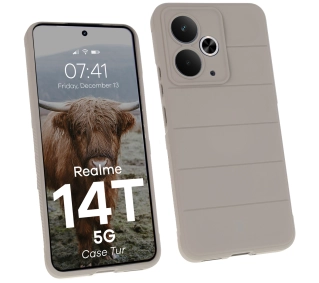 Bizon Tur do Realme 14T 5G Jasnoszary