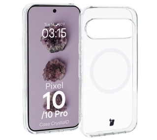 Bizon CrystalO z MagSafe do Google Pixel 10 / Google Pixel 10 Pro Przezroczyste