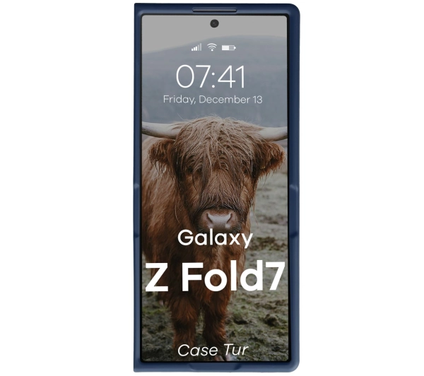 Bizon Tur do Samsung Galaxy Z Fold7 Granatowy