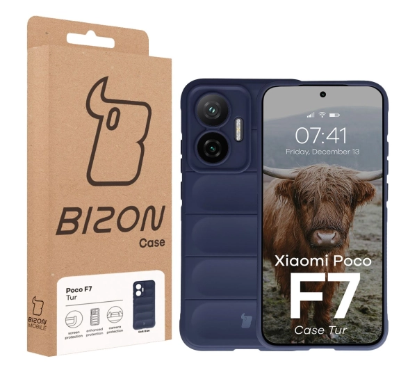 Bizon Tur do Xiaomi Poco F7 Granatowy
