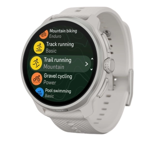 Zegarek sportowy Suunto Race 2 Feather Gray 49mm GPS Szary