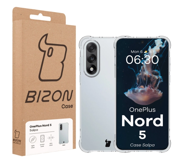 Bizon Salpa do OnePlus Nord 5 Przezroczysty