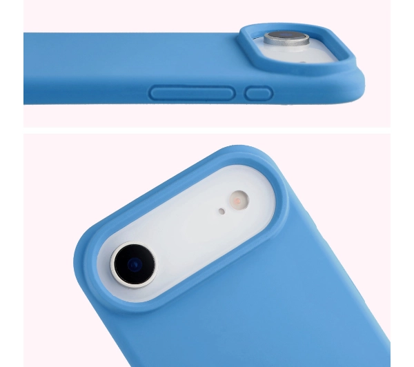 Bizon Silikonowe Soft do Apple iPhone Air Niebieski