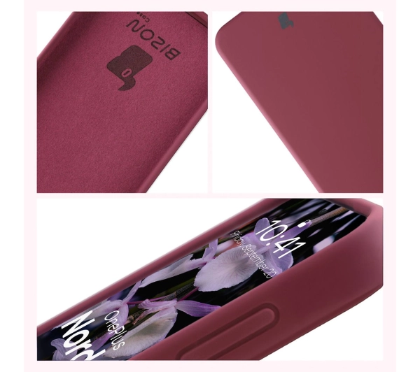 Bizon Soft do OnePlus Nord 5 Śliwkowy