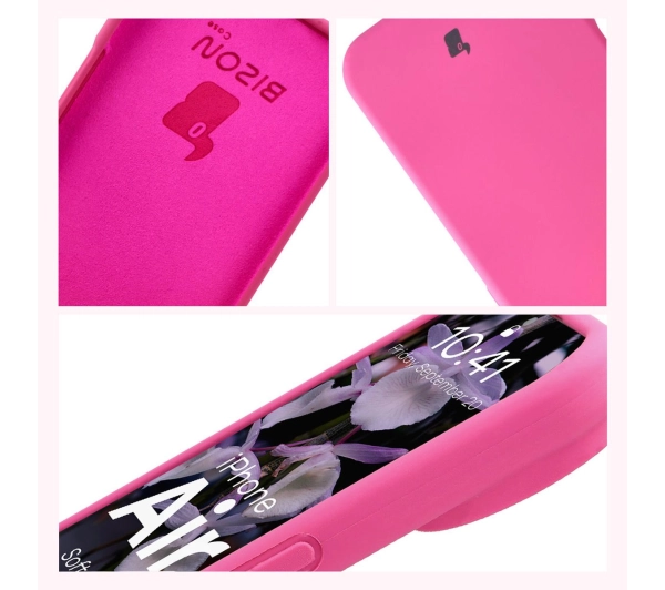 Bizon Soft do Apple iPhone Air Fuchsia