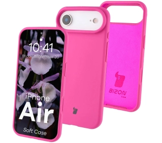 Bizon Soft do Apple iPhone Air Fuchsia