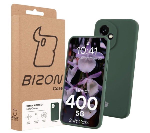 Bizon Soft do Honor 400 5G Ciemnozielony
