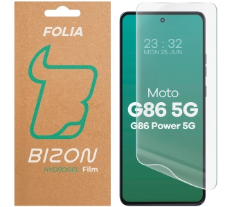 Folia hydrożelowa Bizon na ekran Hydrogel Front do Motorola Moto G86 5G / G86 Power 5G 1 sztuka