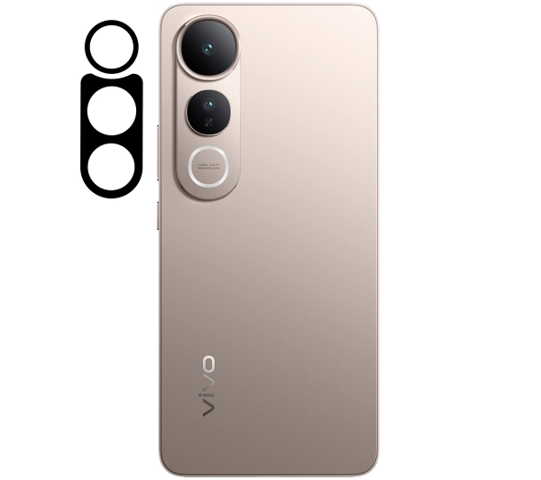 Bizon na aparat Silk Lens do Vivo V50 Lite 4G / Vivo V50 Lite 5G czarny 2 sztuki