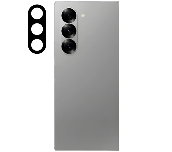 Bizon na aparat Silk Lens do Samsung Galaxy Z Fold7 czarny 2 sztuki