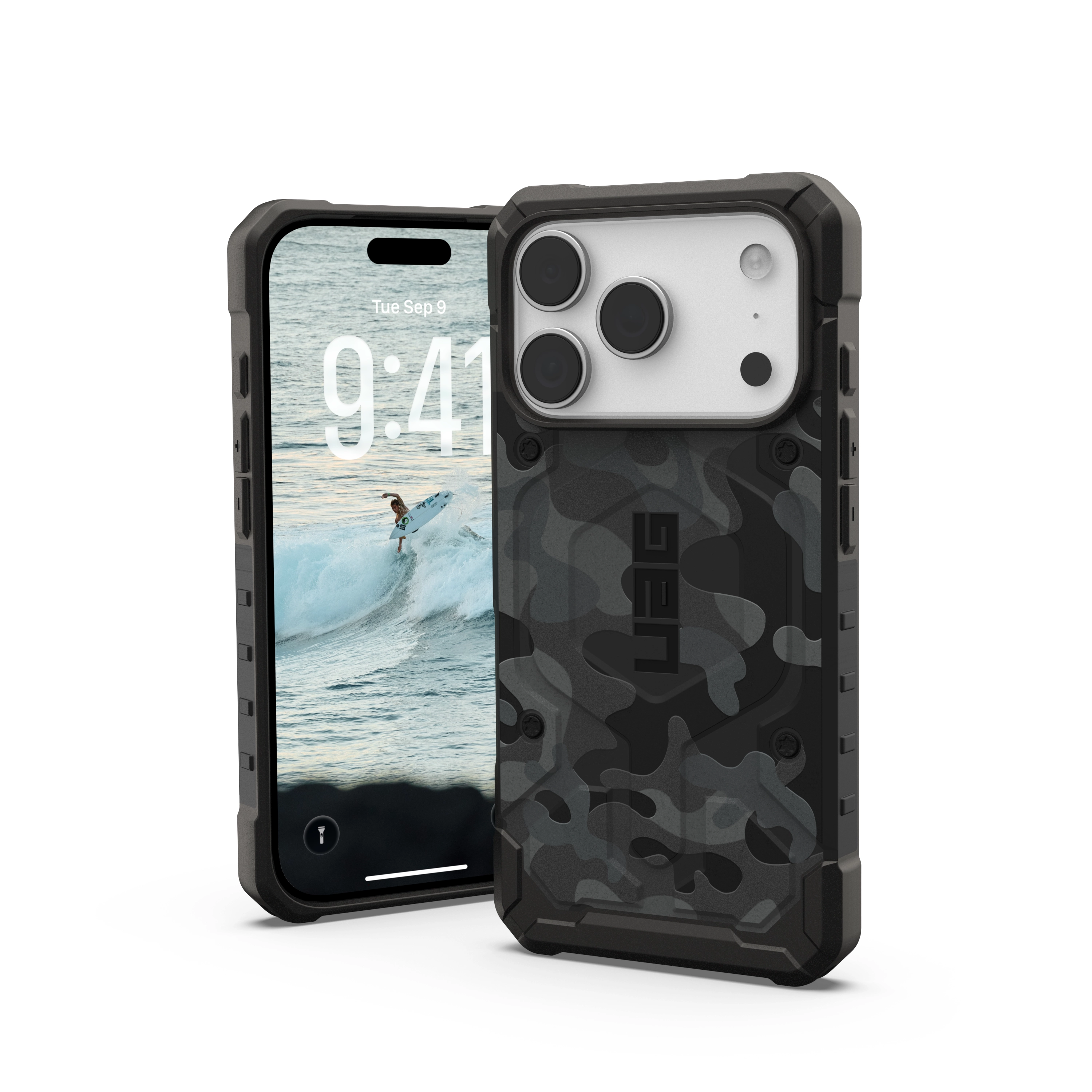 Etui UAG Pathfinder z MagSafe do iPhone 17 Pro Midnight Camo