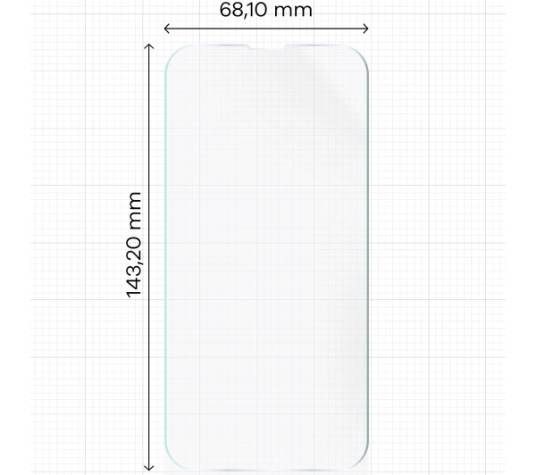 Bizon na ekran Hydrogel Front do iPhone 16e / 14 / 13 Pro / 13 1 sztuka