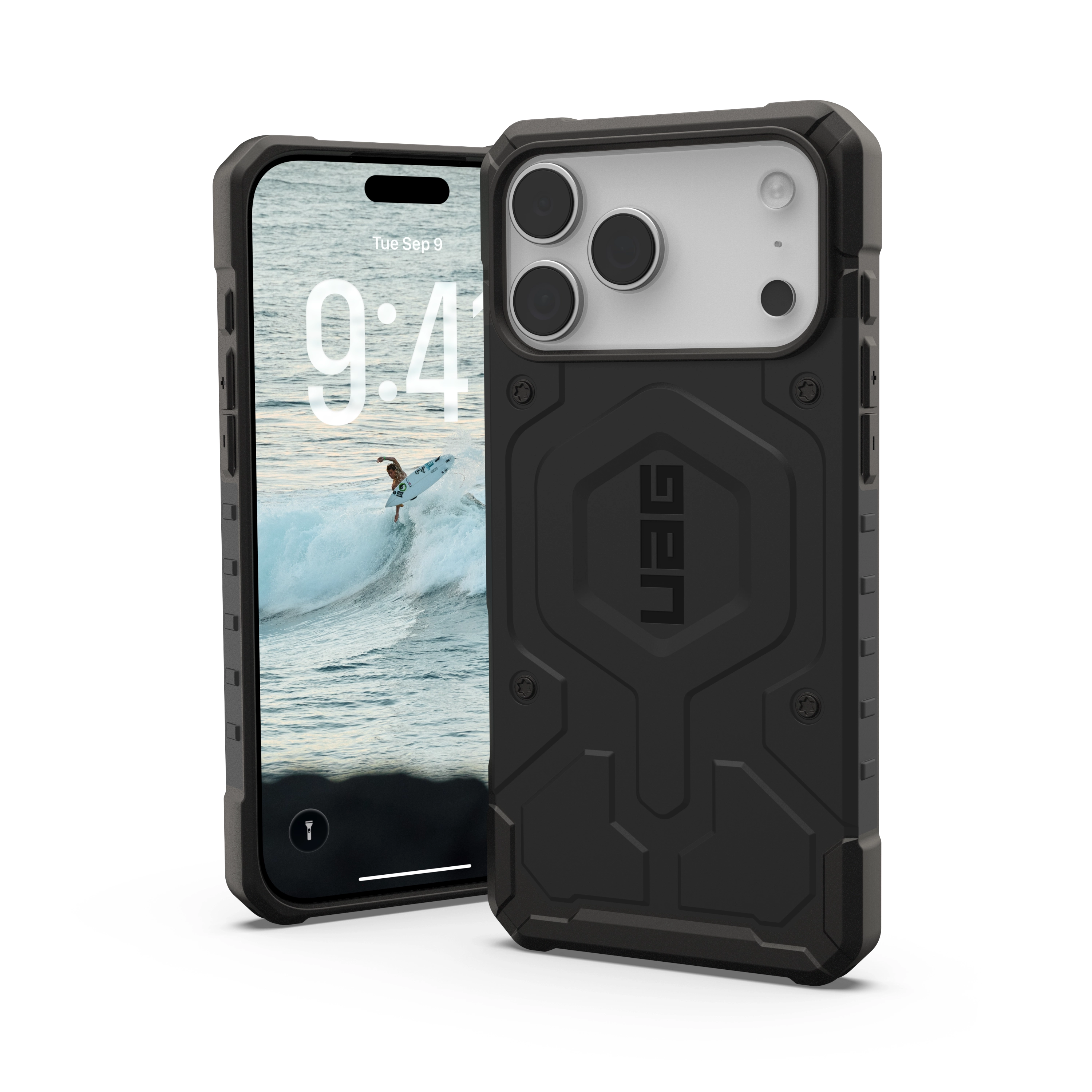 Etui UAG Pathfinder Clear z MagSafe do iPhone 17 Pro Max Ash Black