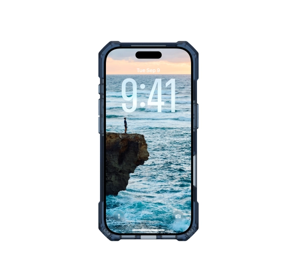UAG Essential Armor z MagSafe do iPhone 17 Pro Cloud Blue
