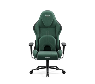 Diablo Chairs X.One Prime Normal Size Forest Green Gamingowy  Do 140kg Tkanina Zielony - Kup na Raty - RRSO 0%